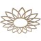 Ekena Millwork Daisy Wood Fretwork Pierced Ceiling Medallion, Birch, 32"OD x 11 1/8"ID x 1/4"T CMWP32X32X0250DABI - alternate 2
